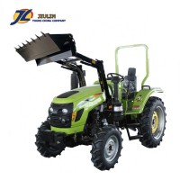 Economic 50hp 2wd, 4wd 504 farm wheel  tractor, can option  front  end loader for sale   made in china by JIULIN