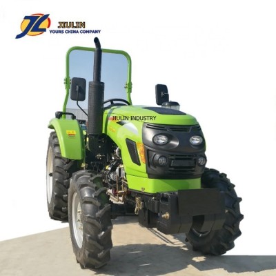 Hot sale  good  price 50hp 2WD,4WD  farm wheel  tractors with Rops,  front  loader for sale by Jiulin  made in china