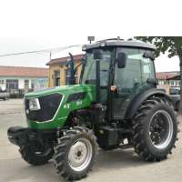 CE certificate 80hp 4wd farm tractor with air condition cabin