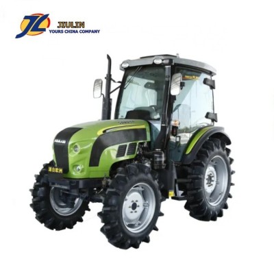 China  high quality , cheap 80hp,804 wheel tractor  4WD  Tractor with cab by JIulin  made in china