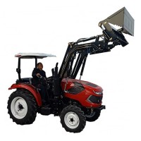 30hp 40hp 4 wheel drive tractor with front end loader