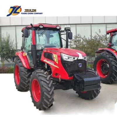 Good quality 140HP. 2WD,4WD  farm wheel  tractors   option 4 in 1  front end  loader price for sale made in china by JIULIN