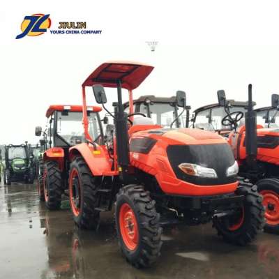 Hot Sale  China manufacture 35hp 4wd mini  farm wheel Tractor with front end loader  made in china by jiulin